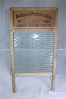 Nat'l Washboard Co Washboard, No. 860