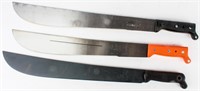 3 New Machetes ACERO Gavilan Corneta Sword Knife