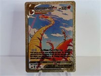 Rare Pokemon Gold Foil Centiskorch Vmax