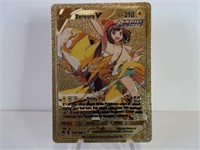 Rare Pokemon Gold Foil Zaraora V