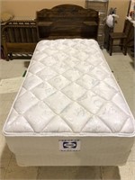 SEALY SINGLE BED WITH HEADBOARD