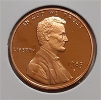 PROOF LINCOLN CENT- 1983-S
