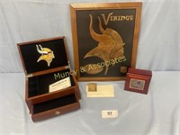 Vikings Valet Box, Buffalo Bills, Babe Ruth Card