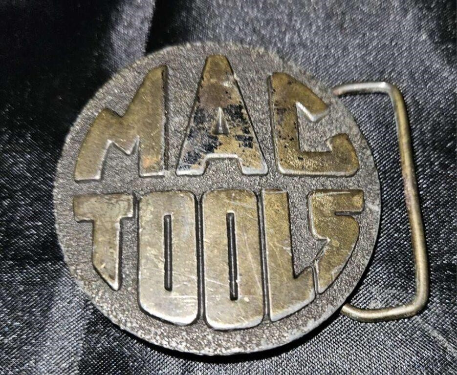 mac belt buckle brass