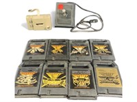 Vintage Magnavox Odyssey 2 games, joystick,