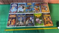 Walt Disney & Warner Brothers VHS