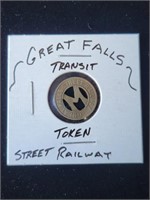 GREAT FALLS MONTANA FARE TOKEN