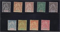 Mayotte Stamps Used and Mint selection on, CV $200
