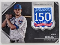 2019 Topps Kris Bryant 150 Years Comm. Patch