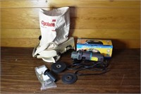 4.5" electric angle grinder, Cyclone Seeder; as is