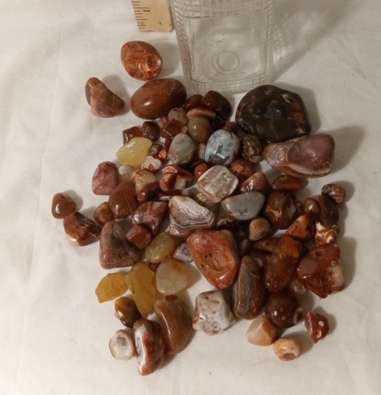 Polished Agates