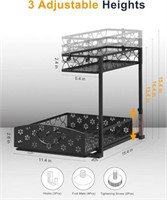 Sevenblue Under Sink Organizer, 2-Tier Adjustable