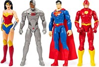 DC Comics 12-inch Action Figure 4-Pack with