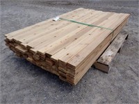 Qty Of 5/4 In. x 4 In. x 6 Ft. Low Grade Western