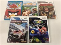 5 Nintendo Wii & U Games