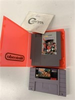 Nintendo Contra NES Game & SNES Congo's Caper Game