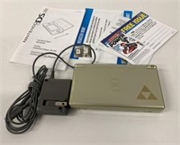 Working Nintendo Zelda Edition DS Lite w/Charger
