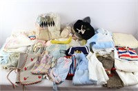 30+Pcs. Antique & Vtg. Children's Clothing & Shoes