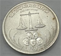 (KK) 1oz Silver Round 1974 Universaro