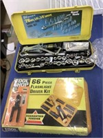 66 piece  flashlight driver kit and socket and