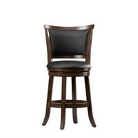 CORLIVING WOODGROOVE COUNTER HEIGHT BARSTOOL