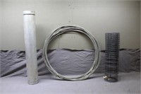 Roll of Metal Cable, Unknown Length, Wire Fencing