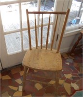 Wood Chair Rough Condition