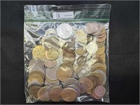 (100) 1960-1990 Foreign Coins
