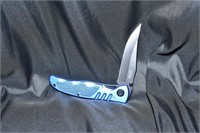 Blue Pocket Knife