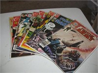Lot of Vintage Military Themed Comic Books -
