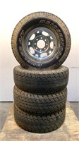 (4) Bridgestone 8 Lug 16" Wheels w/ Tires