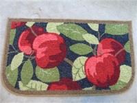 Rug w/ Apples and Leaves