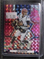 2022 MOSAIC JOE BURROW PINK CAMO PRIZM