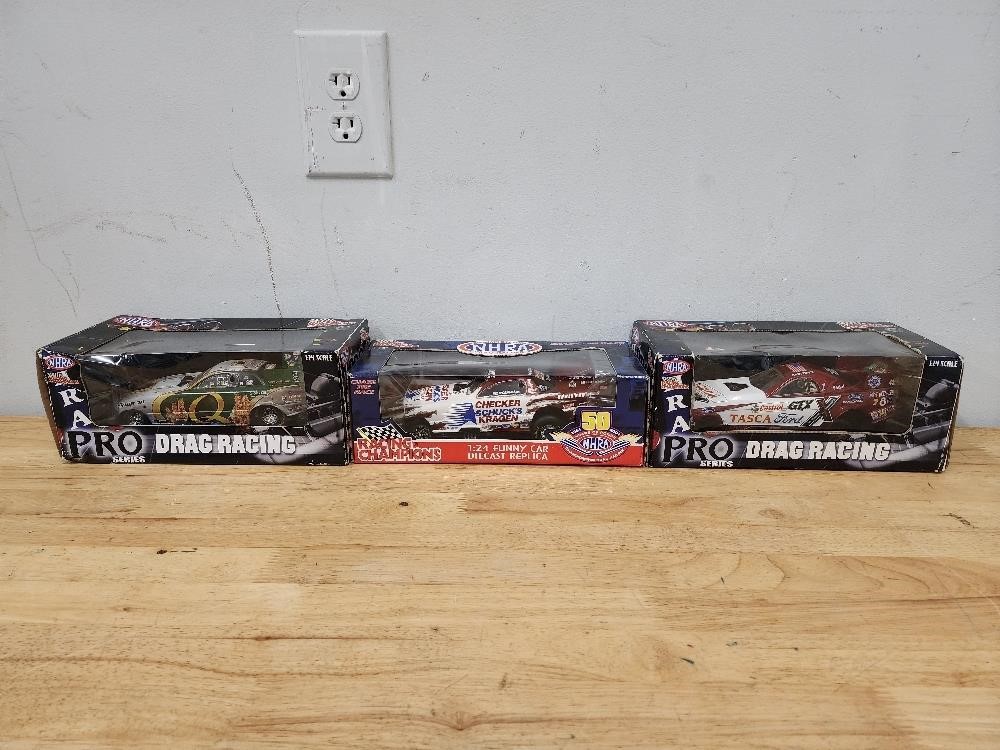 NHRA 1:24 Scale Funny Car and Drag Racing Die-cast