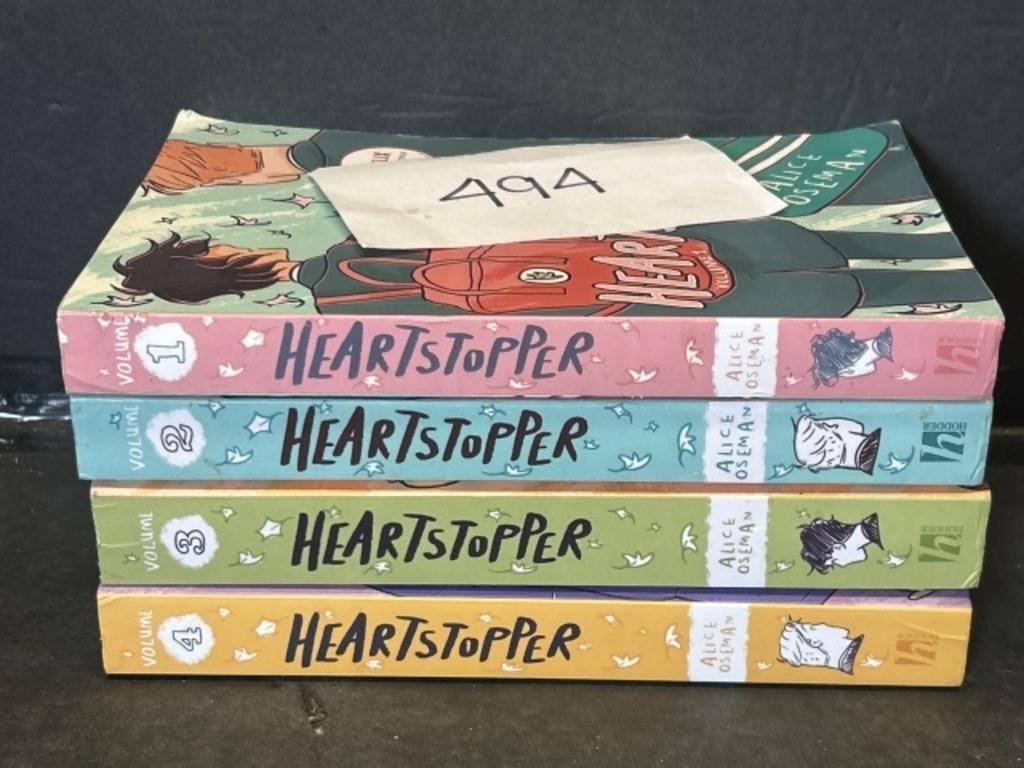 HEARTSTOPPER BOOKS VOL1-4