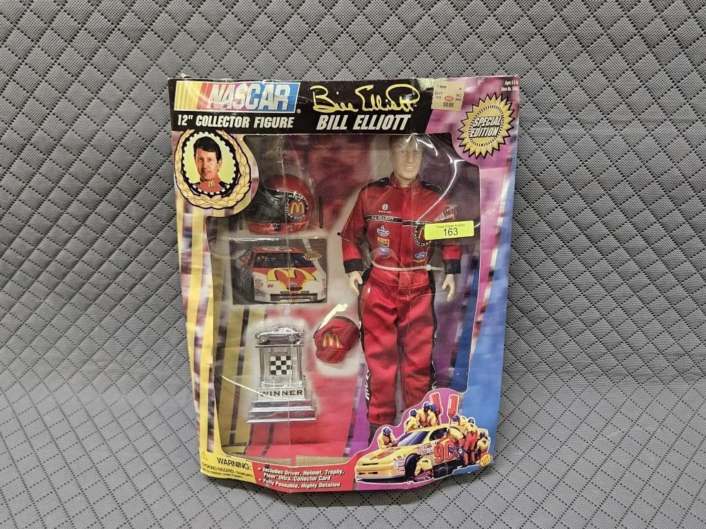 NASCAR BILL ELLIOTT 12" COLLECTOR FIGURE