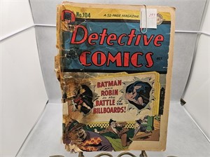DETECTIVE COMICS SO0LD AS IS