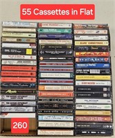 55 Cassettes in Flat
