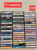 57 Cassettes in Flat