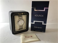 Kouros Yves Saint Laurent & Pringle Watch