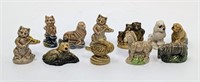 Lot Of 11 Wade Tea Figures