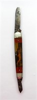 RISQUE NAKED LADY on HANDLE KNIFE