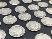 $5 Silver Roosevelt Dimes (50) Pre 1965