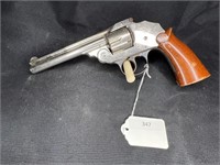 Iver Johnson, tip up hammerless revolver, 32 colt