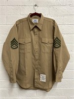 DSCP US Marine Khaki Uniform Shirt 18x34