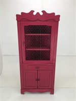 PINK CORNER CABINET