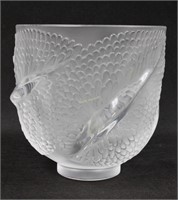 Lalique, France Art Glass "Andromeda" Vase
