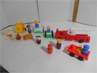 Lot of Vintage Little People Toys by Fisher Price