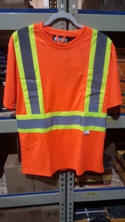 2×$10 size M safety t-shirt