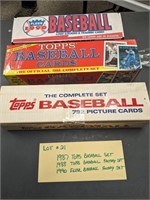 87, 88 & 90 Topps Baseball Trading Cards